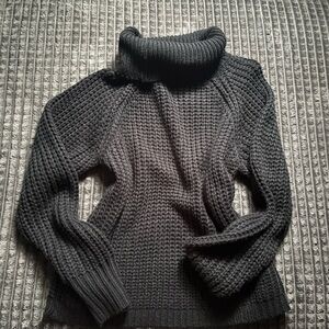 Cozy Black Turtleneck Sweater